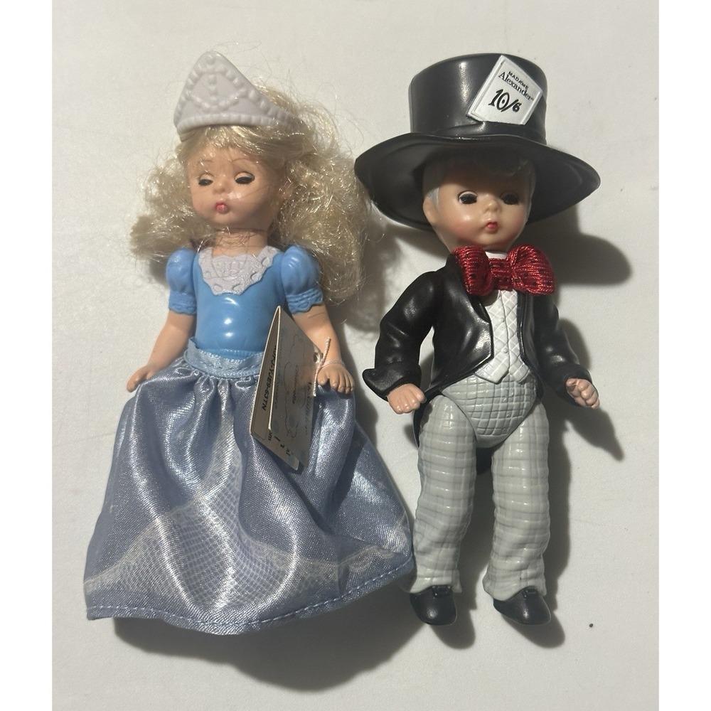 Madame Alexander Cinderella & Mad Hater McDonald's Toys Figures 2010